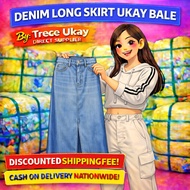 DENIM LONG SKIRTS UKAY BALE BY TRECE UKAY DIRECT SUPPLIER