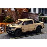 Mytopshop 1:64 596 Beige Ram 1500 TRX Pickup Truck Sports Model Diecast Metal Display Car New