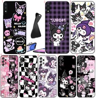 Redmi 9 t 6A 7A 8A 9A 9C NFC Note 9T K70 e K70 Pro W2 8 Kuromi Anime Soft black phone case