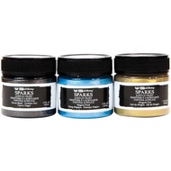 Prima Marketing Finnabair Art Alchemy Sparks Acrylic Paint Set 3/Pkg - MASQUERADE