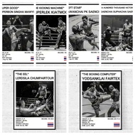 Yodsanklai Fairtex  Anissa Meksen  Buakaw Banchamek muay Thai Poster canvas painting wall art decor