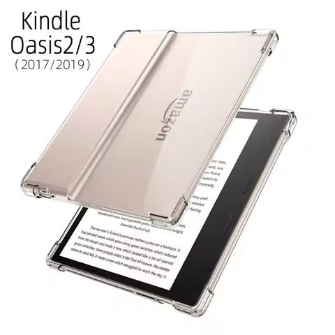 Funda For Amazon Kindle Oasis 2/3 9th 10th Generation 2017 2019 Case 7.0 inch Silicone Soft TPU Tran