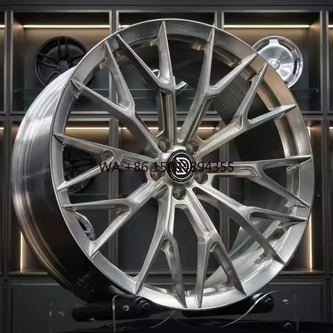 T6061 Staggered Design Forged Alloy Aluminium Alloy Wheels for E30 E90 W305 FL5 17 22 Inch Modified