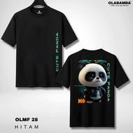 OLBB Original Men's Distro Shirt 100% Original | Panda Panda Panda | Original Distro Men's Clothes |