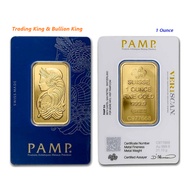 PAMP Gold bar | 1 oz (31.1 grams) | Purity 999.9 | Brand New