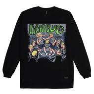 NEBULA Tshirt Fight Club Longsleeve Vintage Black Long Sleeve T-Shirt