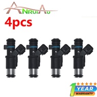 Untuk 206 207 C3 1.4 8v Gas 2003-2006 Penyuntik Bahan Api 4 Penyuntik Bicos 01F002A 1984E0