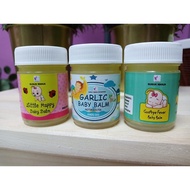 GARLIC BABY BALM > LITTLE HAPPY BALM > GUDBYE FEVER BALM