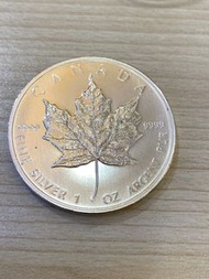 1oz👍💯加拿大楓葉銀幣 1 盎司