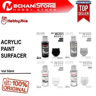 HOBBY MIO Acrylic Paint Water Based Surfacer (Pre-Mixed W201-W205) - Alt DSPIAE Wash Free Airbrush M