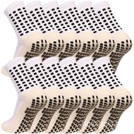 Men's Grip Soccer Socks Anti Slip Athletic Socks Non Slip Football Basketball Socks with Grip Pads2/