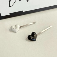 Ins Love Hair Clip Simple Fashion BB Clip Hair Accessories Sweet All Match Bangs Hairpin