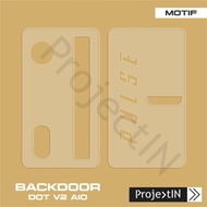 projectin panel backdoor dot v2 aio + magnet - motif