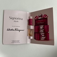 全新 Salvatore Ferragamo Signorina Ribelle Perfume 香水 試用裝