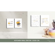 Kitchen Room Wall Decoration / Wall Decor / Kitchen Home Decor / CM Display Decoration (1-4)