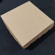 Lunch box KRAFT 20x20 DELIMA cm snack box food box