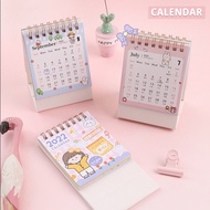 2022 Cartoon Mini Desk Calendar Cute Creative Student Gift