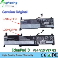 New Genuine Original L20C2PF0 Laptop Battery for Lenovo V14 V15 V17 G2-ALC G2-ITL L20L2PF0 L20B2PF0 
