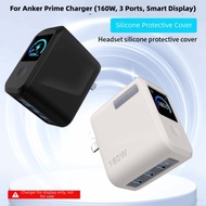 Charging Head Soft Silicone Case for Anker Prime 160W Durable Anti-Slip Cover for Anker Prime Charge