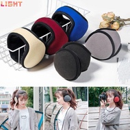 LIGHT Ear Muffs, Fluffy Plush Earflaps, Winter Soft Warm Cosy Ear Warmer Men Women