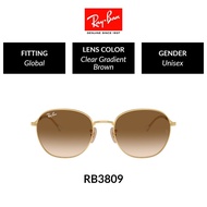 Ray-Ban FALSE - RB3809 001/31|Global Fitting Sunglasses | Size 55mm