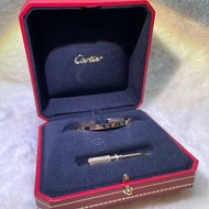 cartier 卡地亞Love 系列版手鈪 玫瑰金色XB757