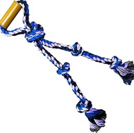 Fejapa Large Dog Rope Toys for Aggressive Chewers Pitbull Tug of War Rope Interactive Heavy Duty Outdoor Medium Large Breed XL Dog Chew Rope Strong Durable Dog Tug Toys Tough Pull Rope with Handle