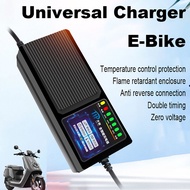 WADEST Accessories Triangle Plug Pulse Repair E-Bike Scooter Lithium Battery Charger 48V20AH Electric Bicycle Charging