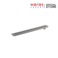 Karat Square Drain Grid With A Handle On-Off Water To PVC Pipe Size Ø 2-2.5 Inches KA-29-832-WT