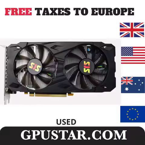 USED GTX1660 Super 6GB rx 580 GTX 1660 S Super Gaming Graphics Card Video Card NVIDIA GPU GeForce RT