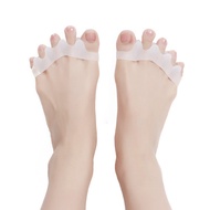 A-6💝SEBSSilicone Five-Hole Toe Separator Thumb Valgus Corrector Toe Separator MKIA