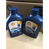 SHELL 100% ORIGINAL MOTORCYCLE 4T AX7 10w/40,15w/50