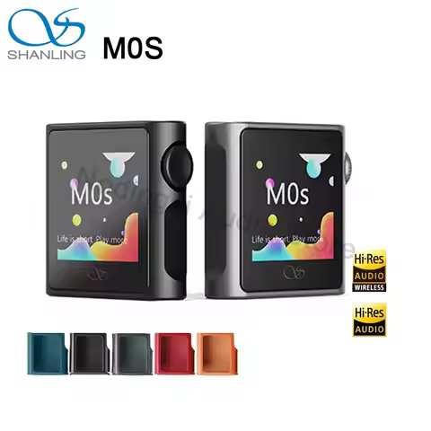 SHANLING M0S MP3 Player Hi-Res Audio HIFI Portable MP3 Music Player CS43131 USB DAC Two-Way Bluetoot