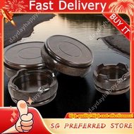Decoration Base Solid Wood Carving round Rosewood Crafts Teapot Vase Bonsai Buddha Statue Stone Head