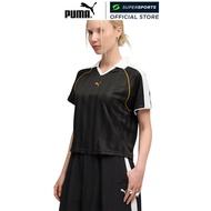 PUMA T7 Women's T-Shirt-Black Baju T Shirt Perempuan