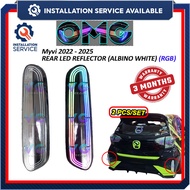 Perodua Myvi 2022 - 2025 Gen3 G3 Facelift RGB Dynamic Rear Bumper Reflector With Signal Running (ALB