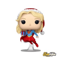 Funko POP (80031)-Supergirl Christmas ver. (526) Heroes: DC Holiday