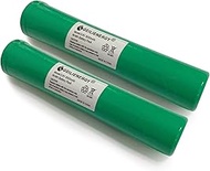 GLEPOWEER 3.6V 3000mAh Ni-MH Battery (2PACK) Compatible with Streamlight Stinger 75375 75175 LED HP,