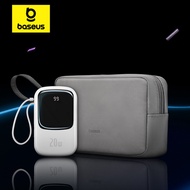 Baseus Power Bank PD Fast Charging Built in iP Cables External Battery Pack For iP 14/13/12