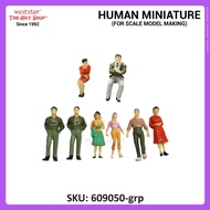 [Weststar TAS] Human Figure for Architectural Scale Model Building, Scale Model Human Diorama, Model