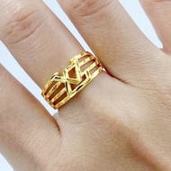 แหวนทอง2สลึง น่ารักๆ แหวนทองชุบ แหวนทองปลอม [N376] แหวนทองไมครอน