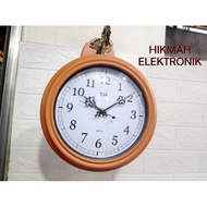 ESA 6602/ wall clock / home clock garden clock / hanging clock beautiful/ clock unique clock VINTAGE