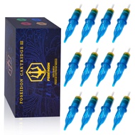 Poseidon V3 Tattoo Cartridge Needles 50PCS Mixed Size Steriled Needles with Membrane Safety Cartridg