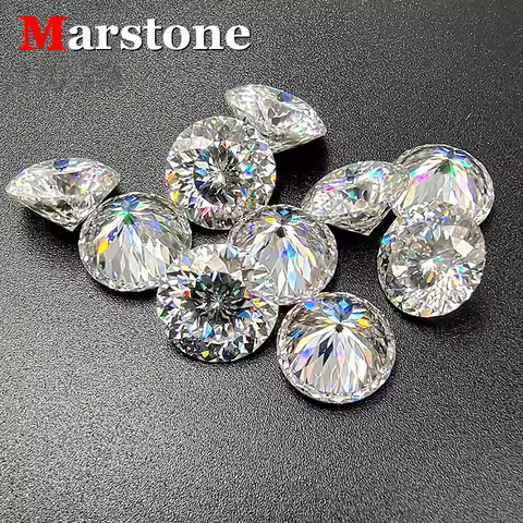 [Top Quality] 0.1-30CT 100 Facet Bird Cut D Color FL Russian Cut Moissanite Loose Stone Certified GR