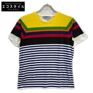 Prada 多色棉質邊飾 T 卹，L 碼 [二手]