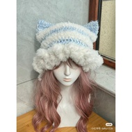 HANDMADE CAT BEANIE/CROCHET BEANIE/CAT HAT CAT HAT/CUTE HAT CUTE CAT BEANIE