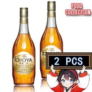 蝶矢 - CHOYA 梅酒 蝶矢 Single Year Umeshu 一年熟成梅酒 720ml (金蓋) 2支 （平行進口）