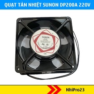220V exhaust fan - SUNON DP200A radiator fan size 120x120x38mm