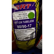 GRT TYRE MOTORCYCLE GRT238 80/90-17(TUBELESS)
