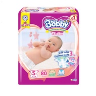 Tã Dán Bobby Size M76/ L68/ XL62/ XXL56 Mẫu Mới